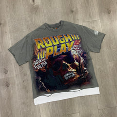 Rough Play Back 2 The Future Graphic T-Shirt