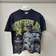 Rough Play Character Graphic T-Shirt