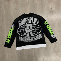 Rough Play Power Skull Graphic Long Sleeve