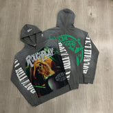Rough Play In Car Graphic Hoodie