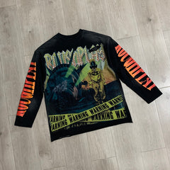 Rough Play Warning Graphic Long Sleeve