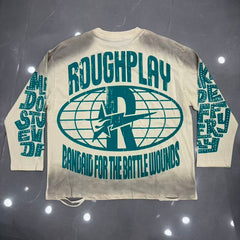 Rough Play Racing Graphic Long Sleeve T-Shirt