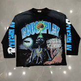 Rough Play Speed Graphic Long Sleeve T-Shirt
