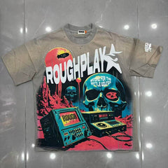 Rough Play Street Poster Graphic T-Shirt