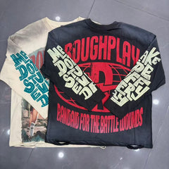 Rough Play Racing Graphic Long Sleeve T-Shirt