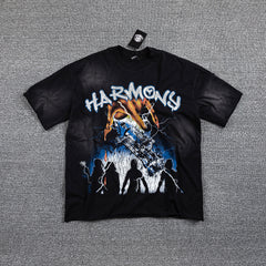 HARMONY Symbol Graphic Streetwear Tee