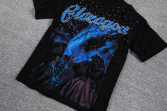 GlazaGod Angel Graphic Streetwear Tee