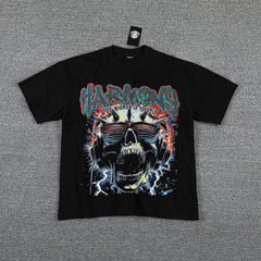 HARMONY Cyber Graphic Streetwear Tee