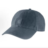 Carhartt washed and distressed American baseball cap---Iron Gray