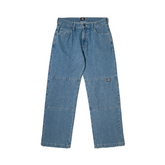 Dickies washed denim vintage blue loose fit work pants