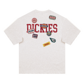 Dickies Shoulder-Sleeved Retro Embroidered Loose-Tee Shirt