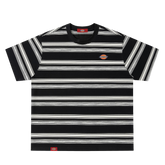 Dickies embroidered striped design T-shirt