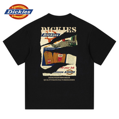 Dickies American-style streetwear print oversized T-shirt