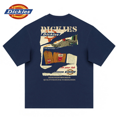 Dickies American-style streetwear print oversized T-shirt