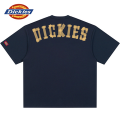 Dickies American-style retro letter-print T-shirt