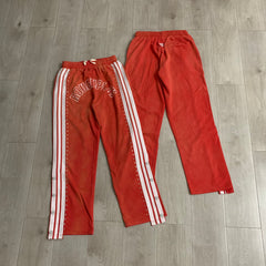 Rough Play Graphic Hoodie & Track Pants Set Red