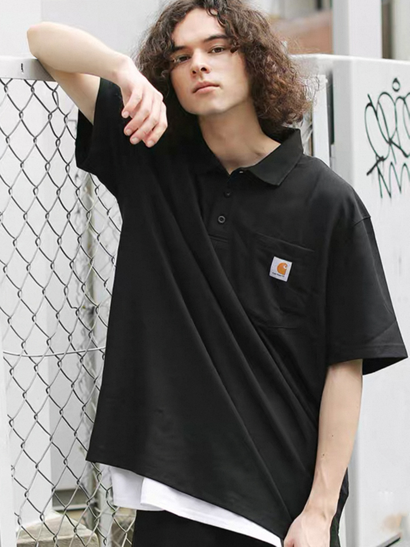Carhartt K570 Padded Collar Short-Sleeve Polo Shirt