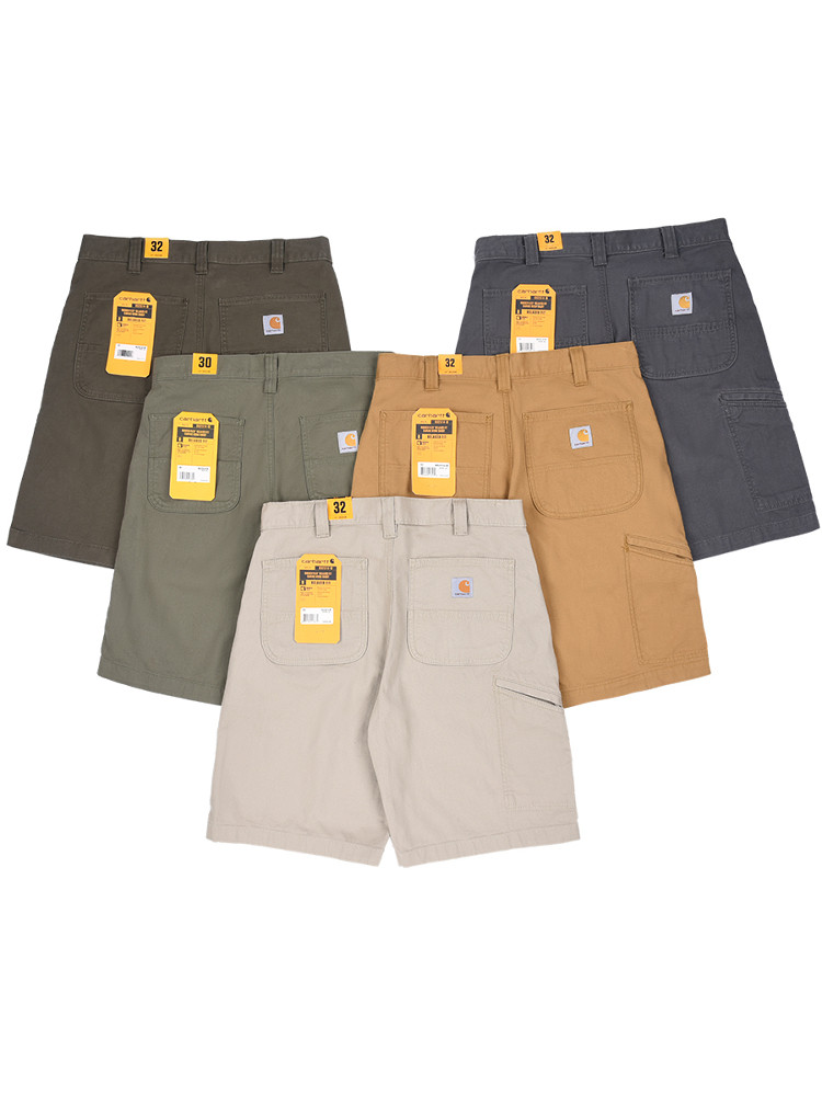 Carhartt 102514 Micro-elastic canvas multi-pocket loose-fitting casual summer work pants