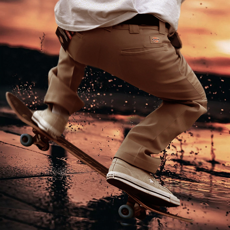 Dickies 874 Wear-resistant Workwear Casual Straight Pants for Skateboarding