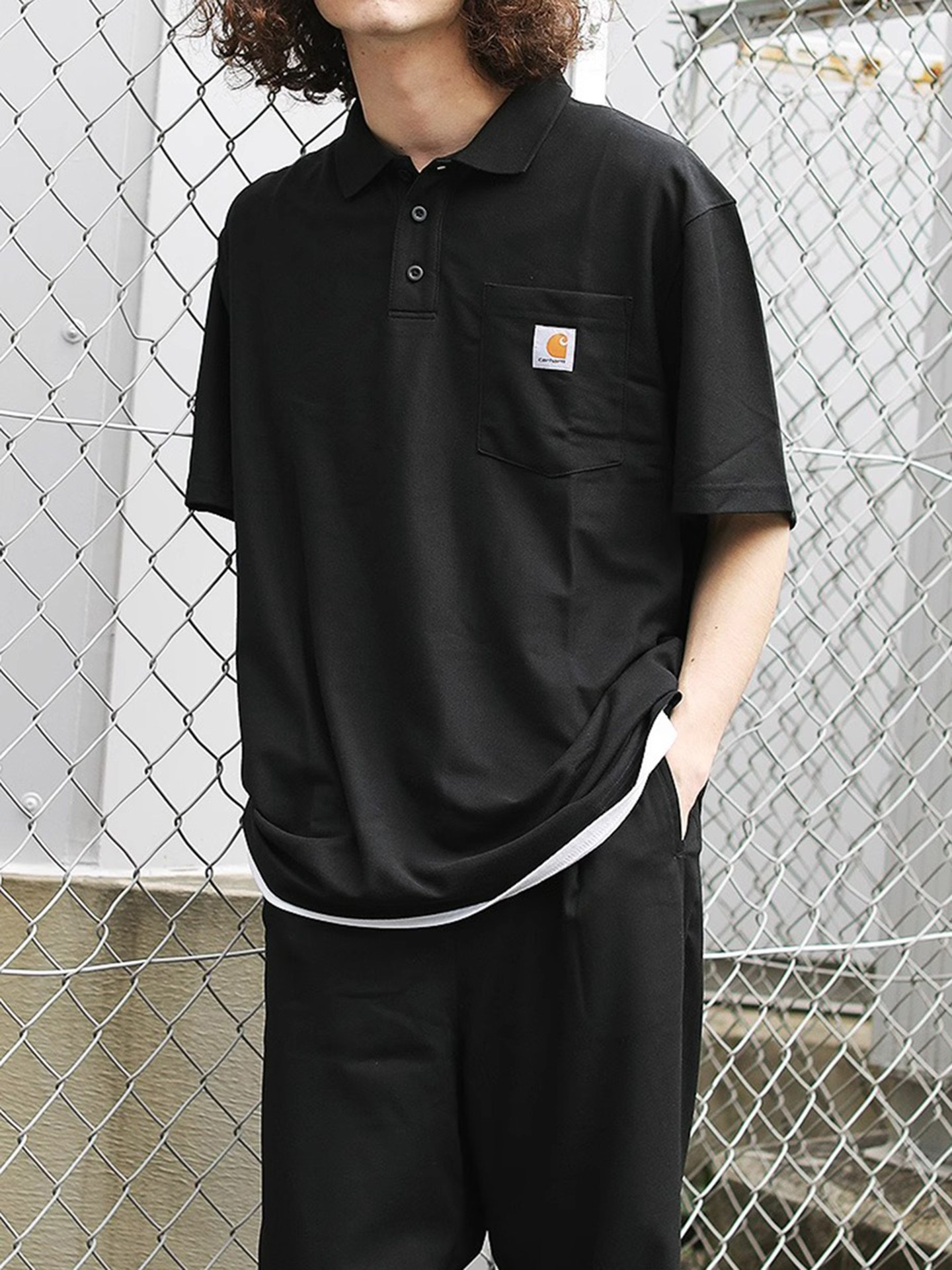 Carhartt K570 Padded Collar Short-Sleeve Polo Shirt