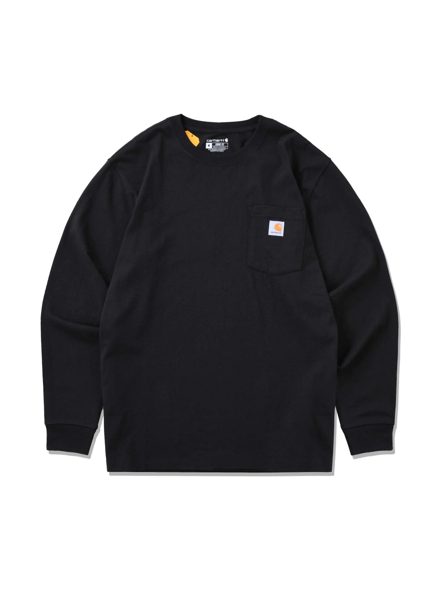 Carhartt K126 Solid Color Workwear Baseball Tee with Pockets and Long Sleeve