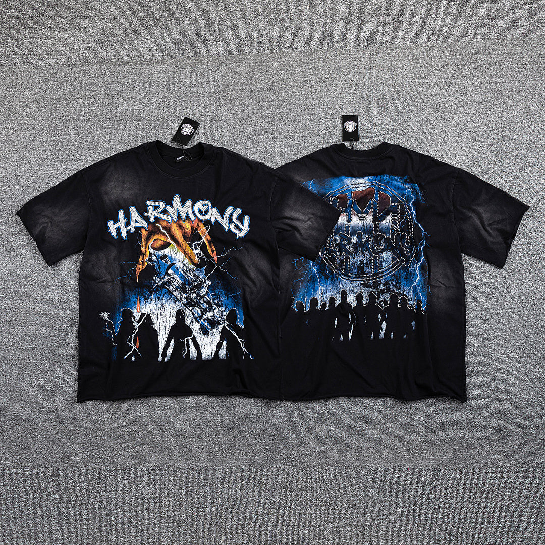 HARMONY Symbol Graphic Streetwear Tee