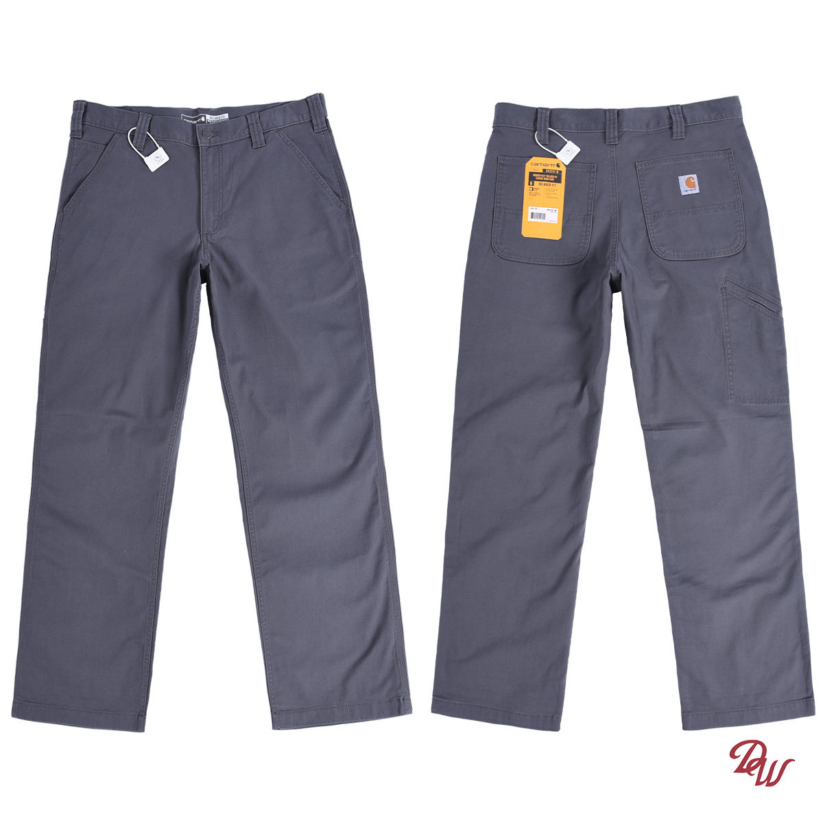 Carhartt 102291 Multi-Pocket Solid Color Casual Work Pants