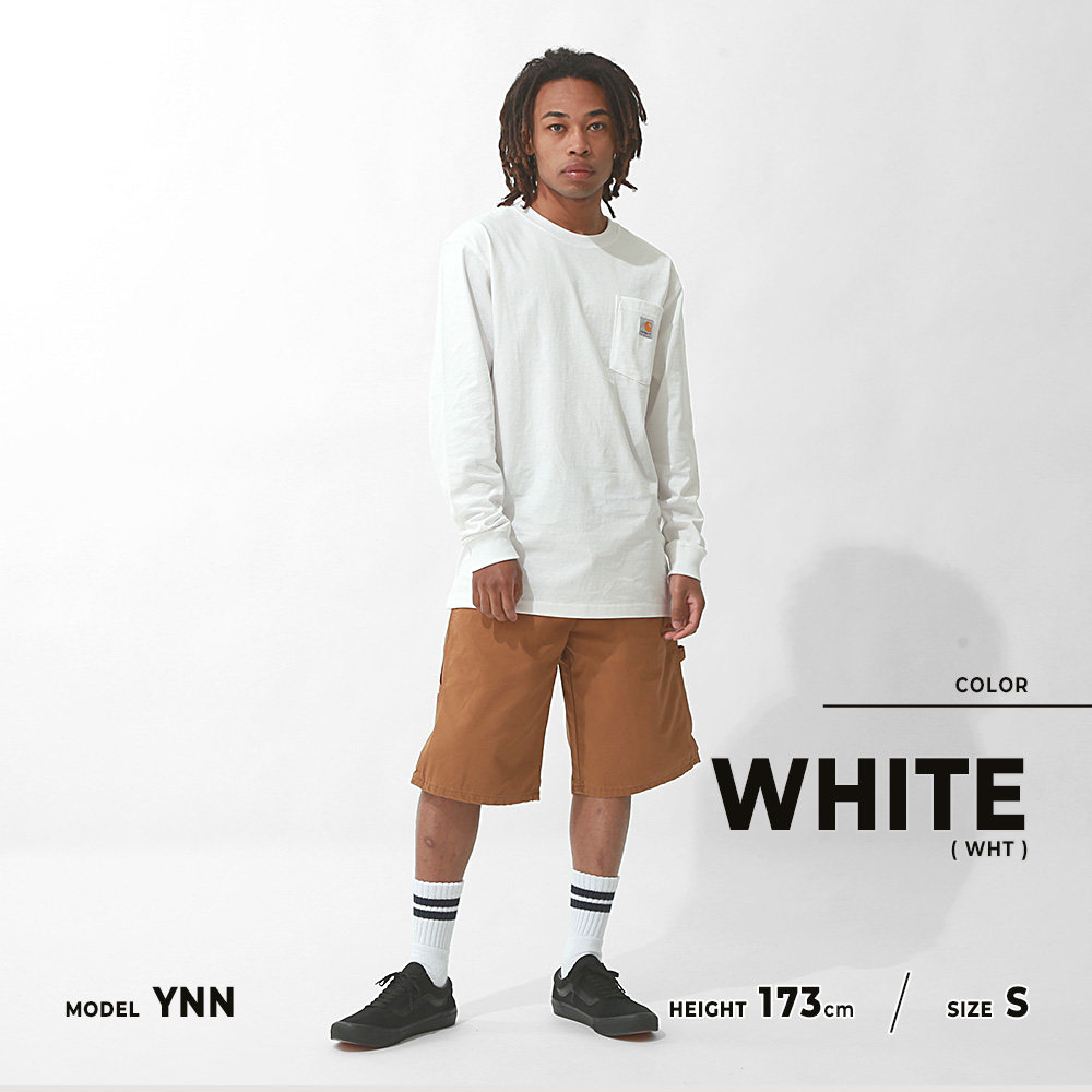 Carhartt K126 Solid Color Workwear Baseball Tee with Pockets and Long Sleeve