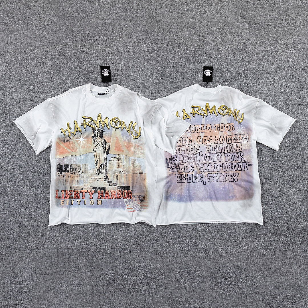 HARMONY Retro Graphic Streetwear Tee