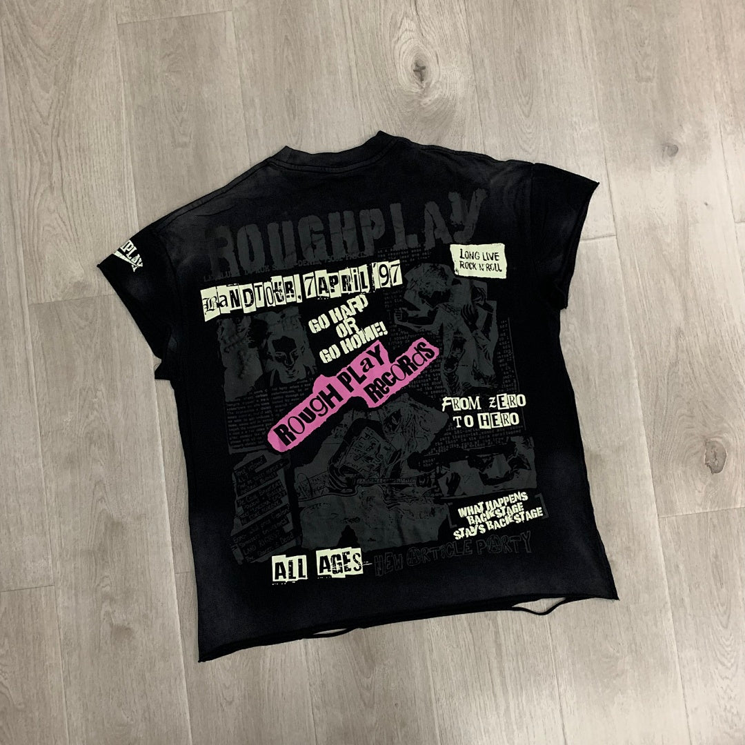 Rough Play Tour Graphic Sleeveless Top