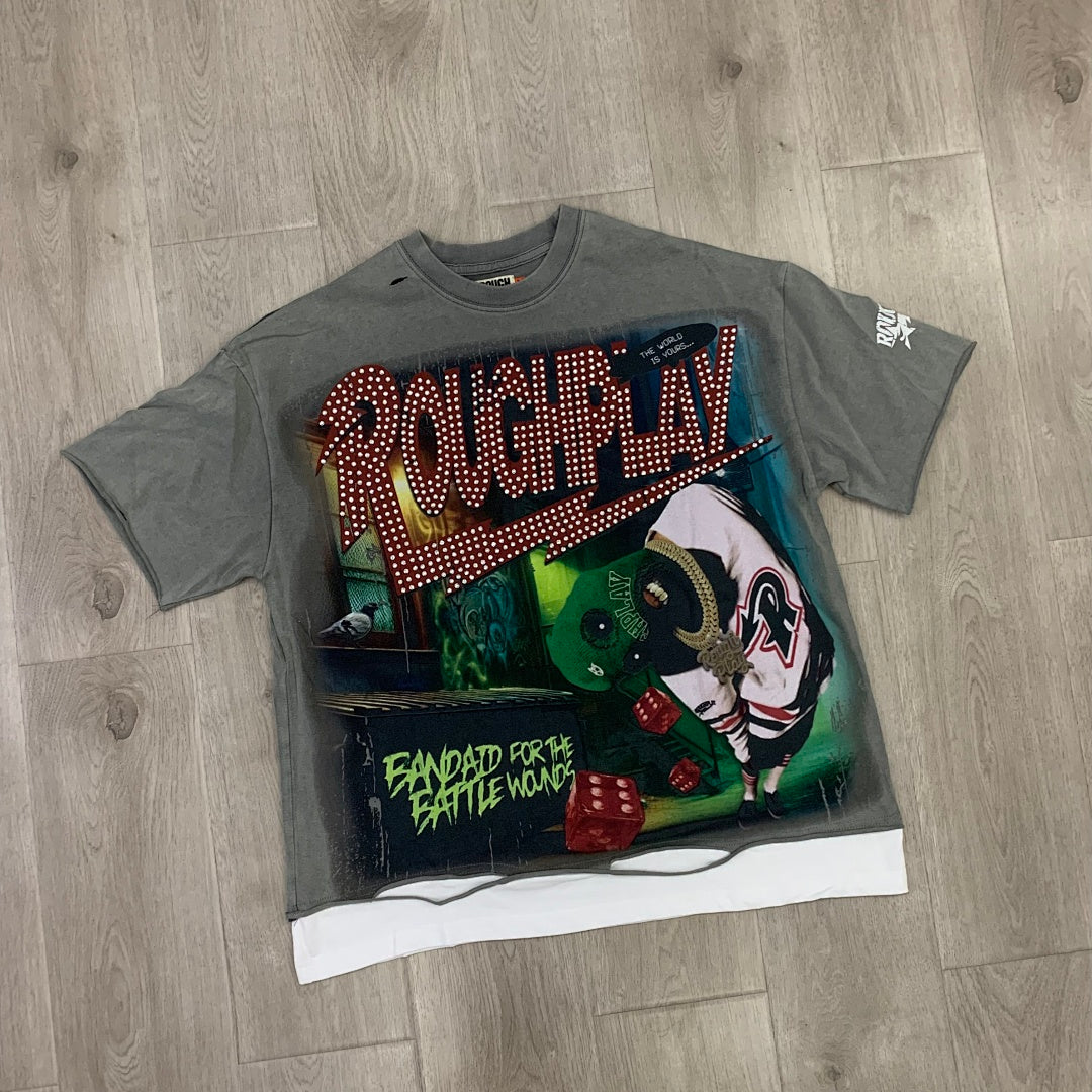 Rough Play Beat The Odds Graphic T-Shirt