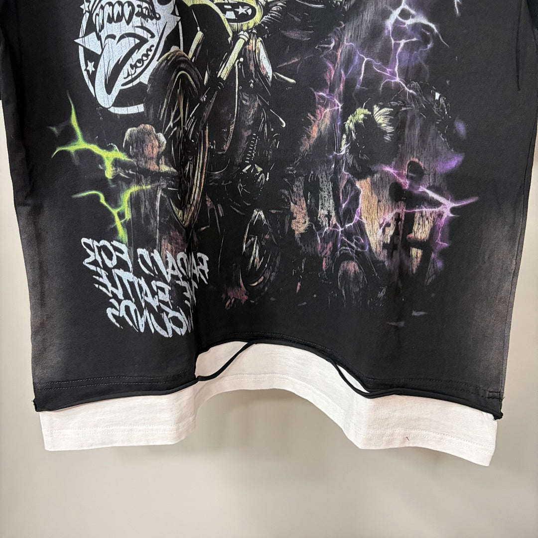 Rough Play Graphic Logo T-Shirt