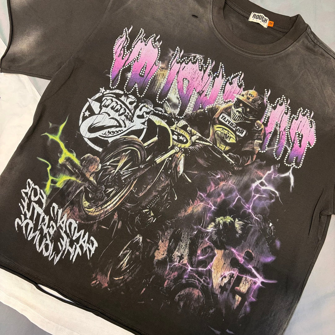 Rough Play Graphic Logo T-Shirt