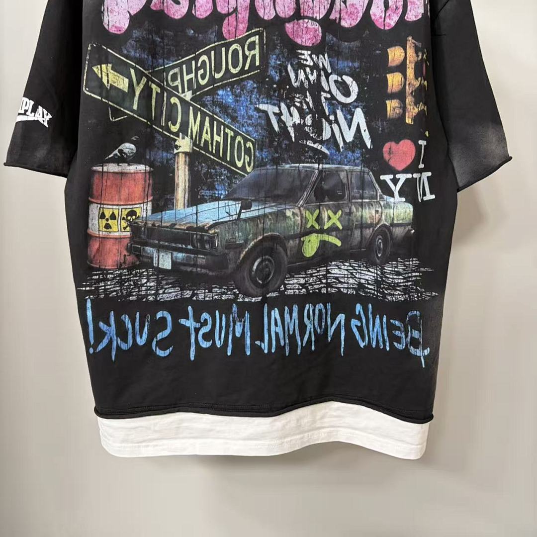 Rough Play Street Graphic T-Shirt