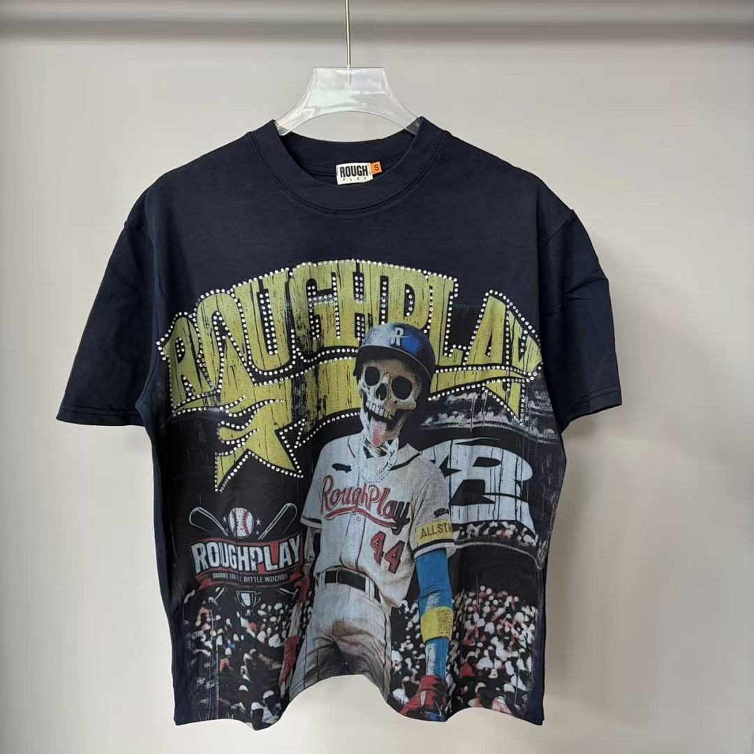Rough Play Character Graphic T-Shirt