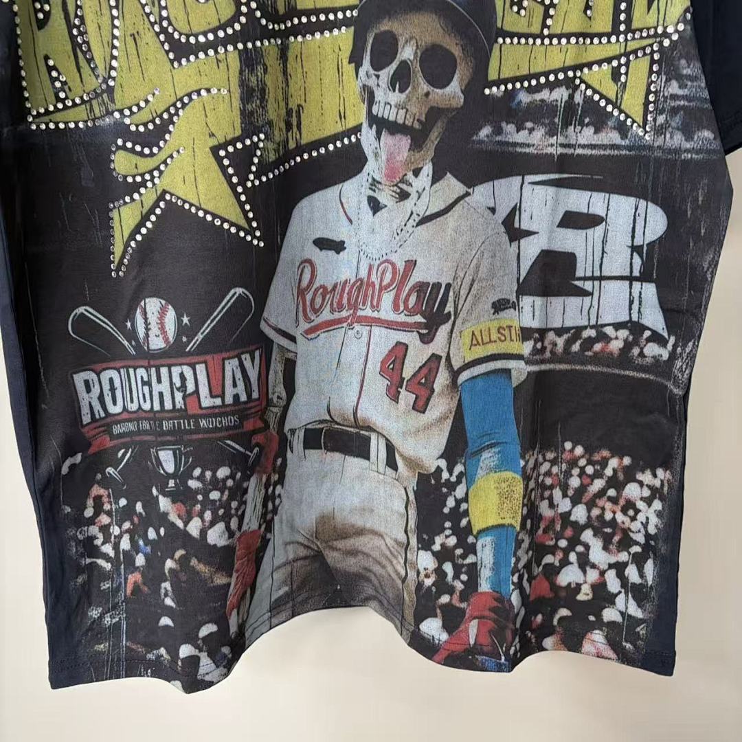 Rough Play Character Graphic T-Shirt