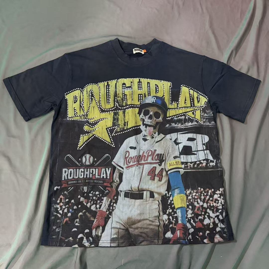Rough Play Character Graphic T-Shirt