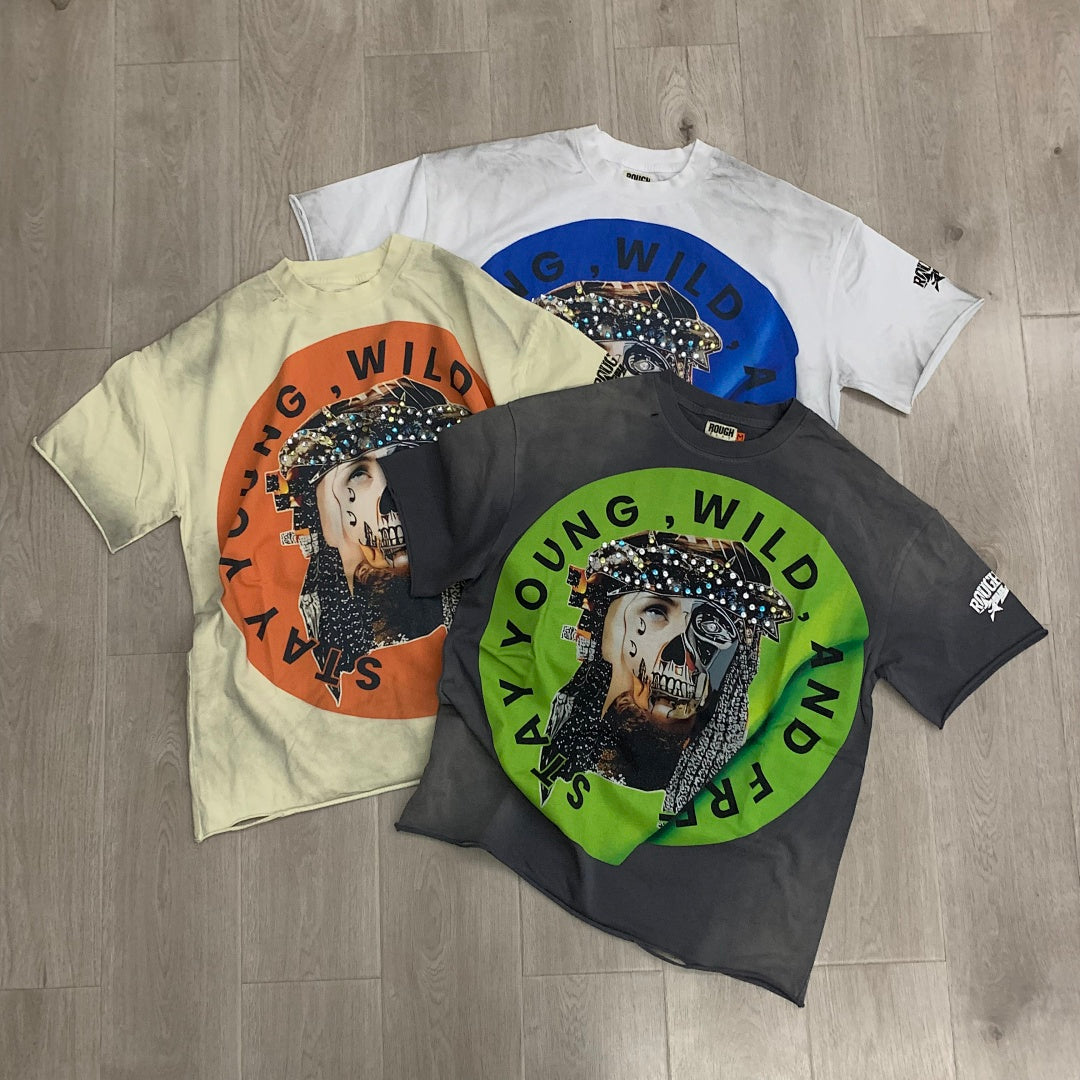 Rough Play Jesus Piece Graphic T-Shirt