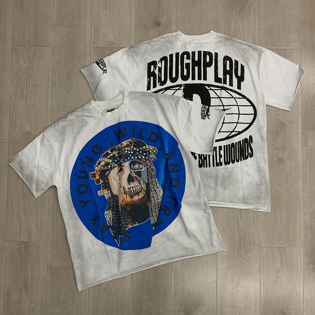 Rough Play Jesus Piece Graphic T-Shirt