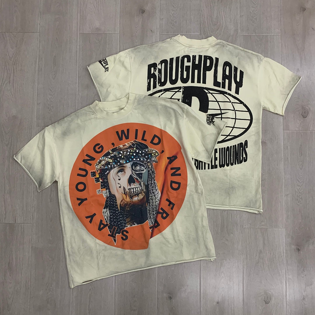 Rough Play Jesus Piece Graphic T-Shirt