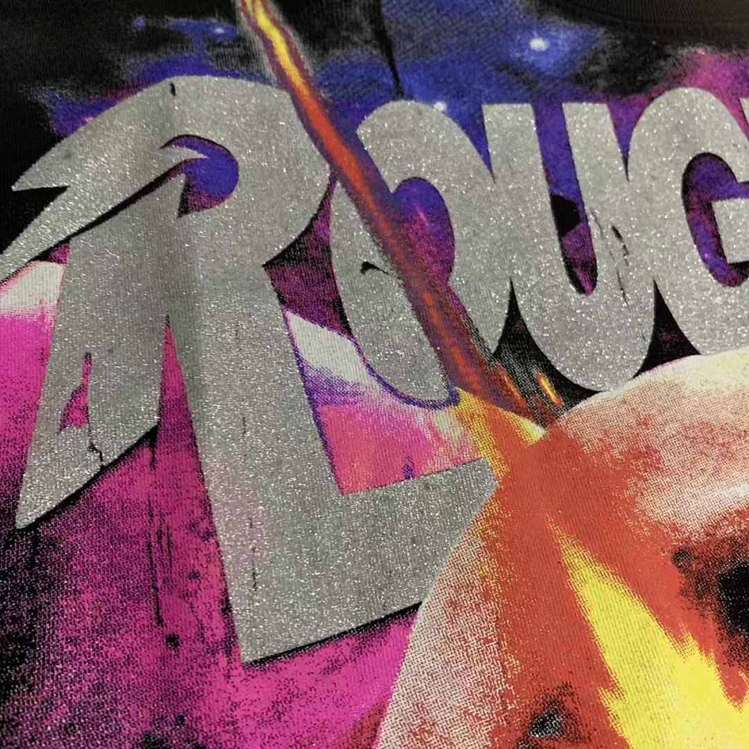 Rough Play Power Skull Graphic Long Sleeve