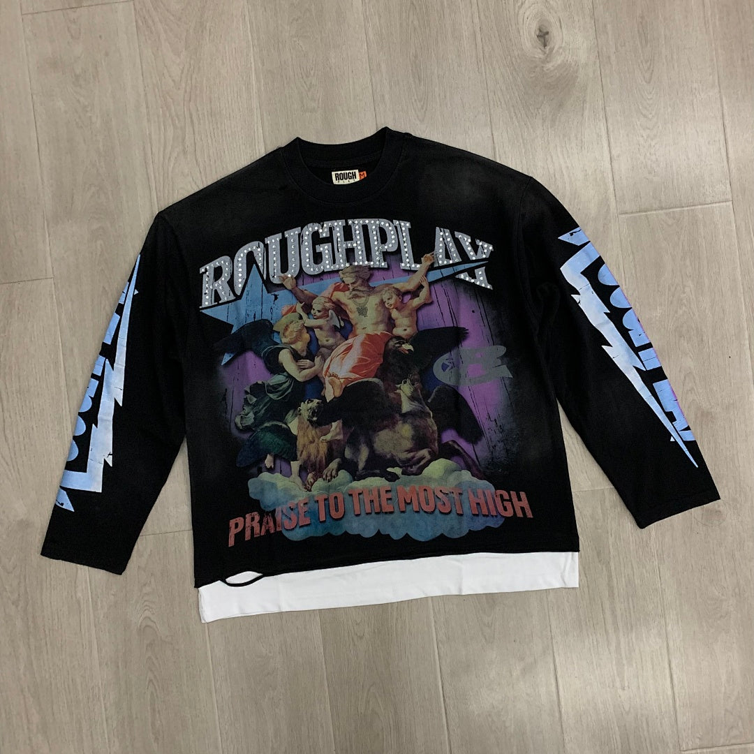 Rough Play Praise To Most High Graphic Long Sleeve