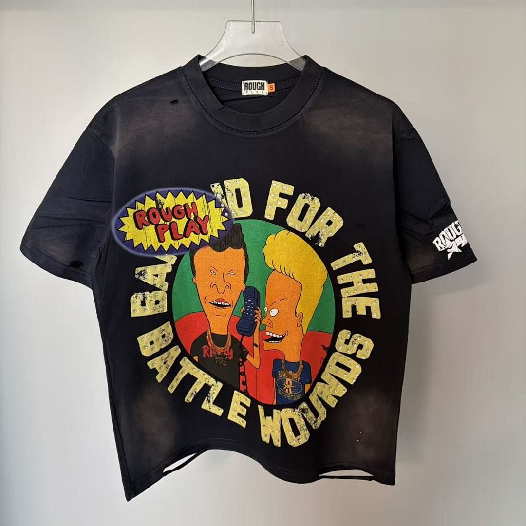 Rough Play Battle Graphic T-Shirt