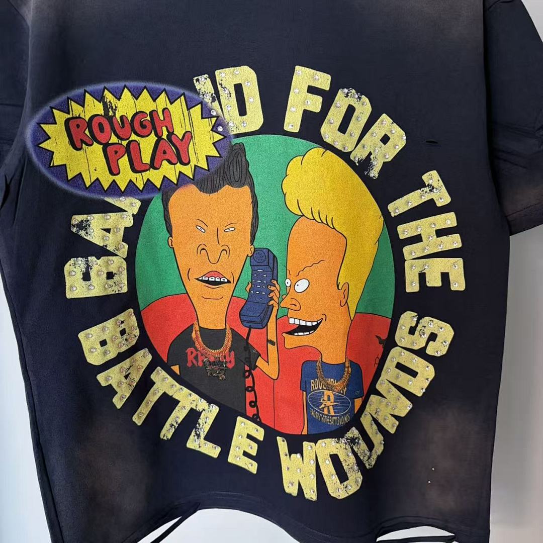 Rough Play Battle Graphic T-Shirt