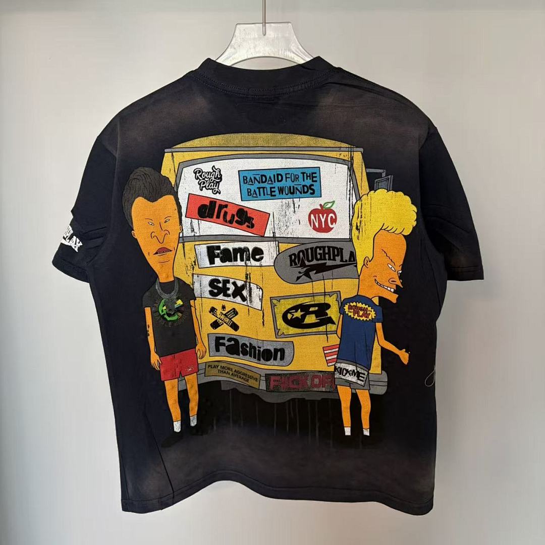 Rough Play Battle Graphic T-Shirt