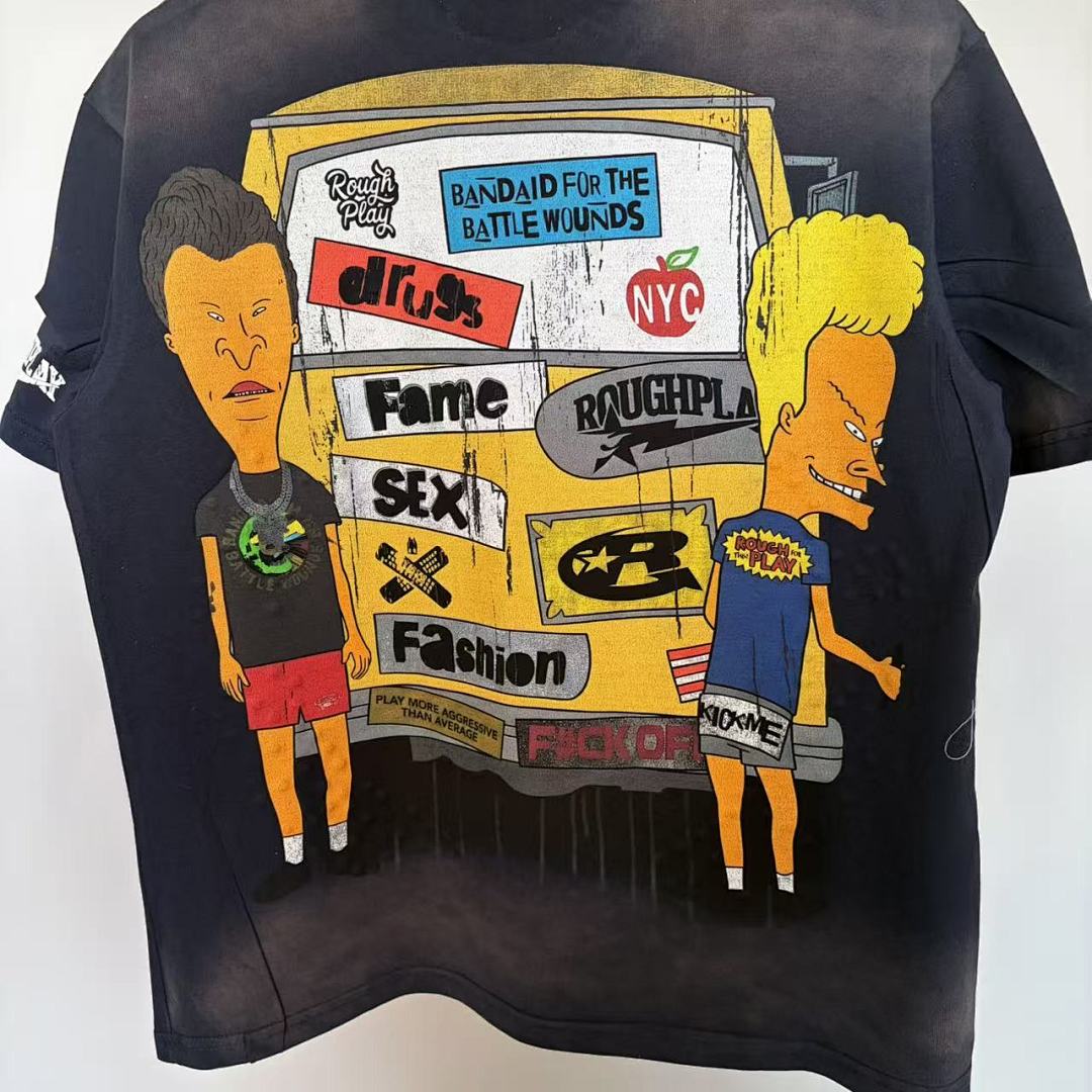 Rough Play Battle Graphic T-Shirt