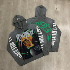 Rough Play In Car Graphic Hoodie