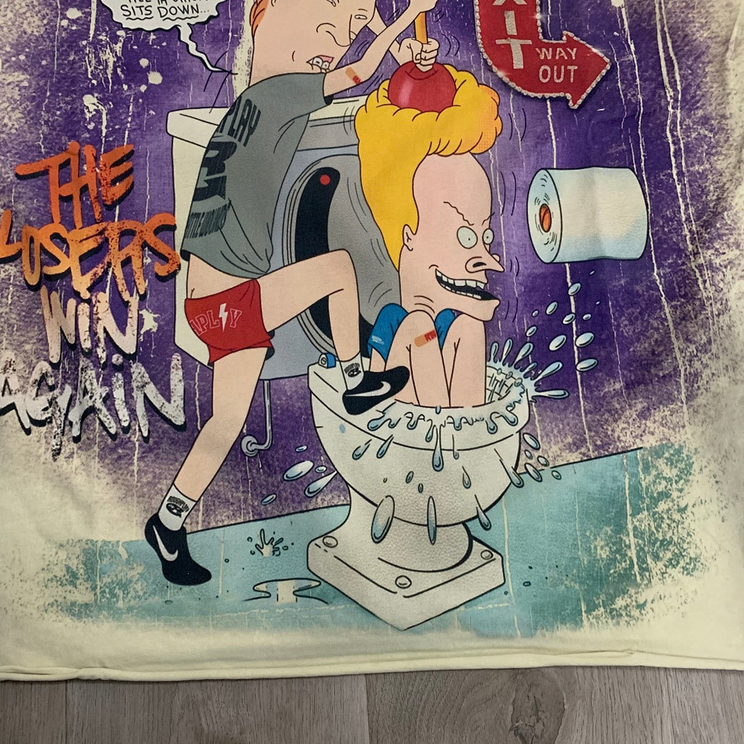 Rough Play Beavis & Butthead Graphic Long Sleeve