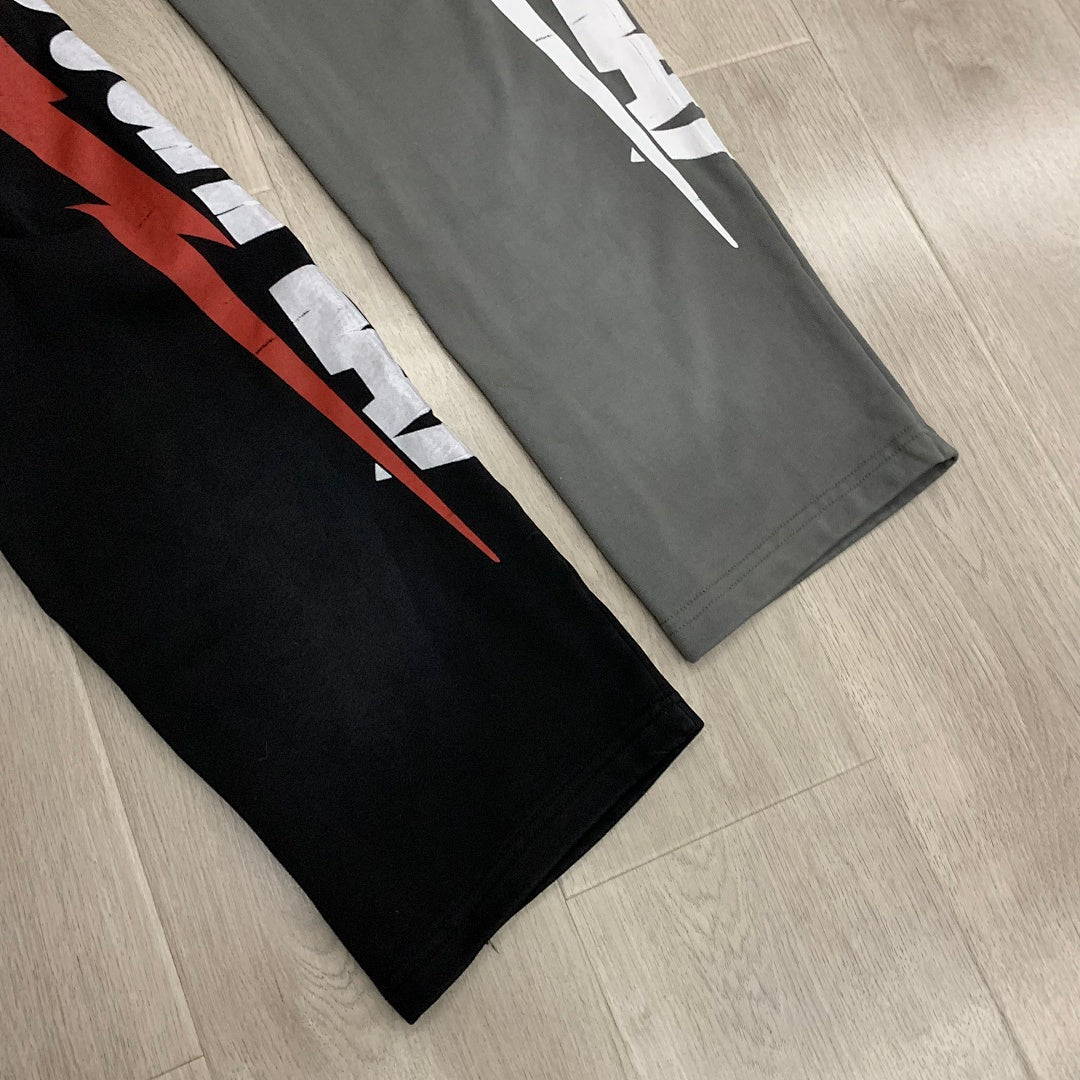 Rough Play Double Side Graphic Track Pants