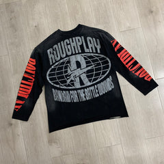 Rough Play Warning Graphic Long Sleeve